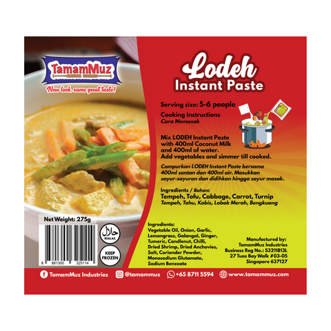 Lodeh Instant Paste