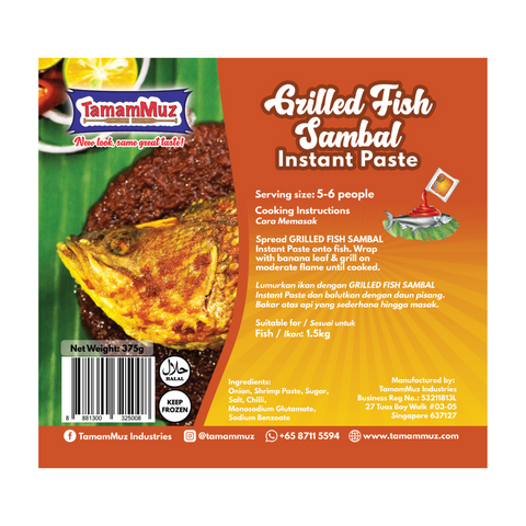 TamamMuz Grilled Fish Instant Paste